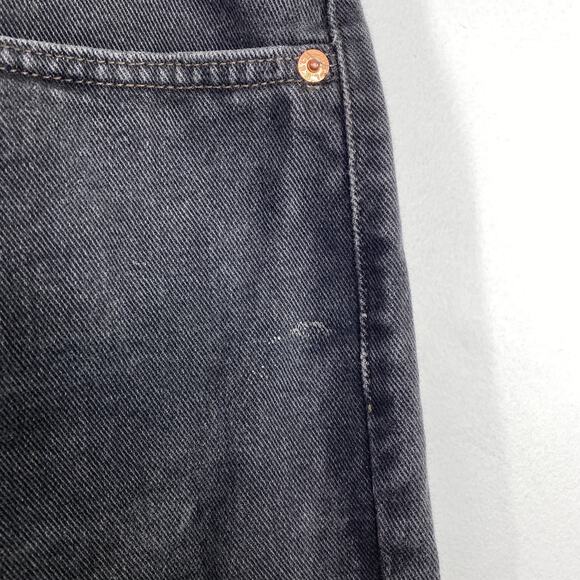 Levi's 550 Relaxed Fit Straight Leg Black Denim Jeans Men's Size 38 x 30 - Picture 3 of 9